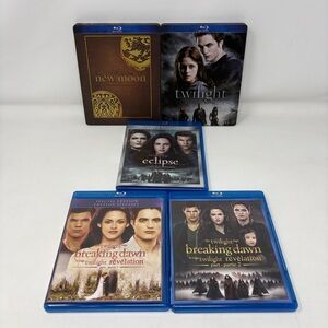 Twilight Saga Blu-ray Collection Including 2 Steel Cases